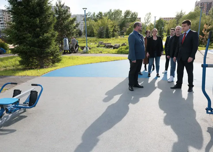 Обновленный парк открылся в Красноярске на «Каменке»