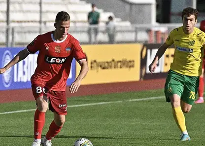 Футбольный клуб «Енисей» одержал волевую победу в первом матче сезона ФНЛ