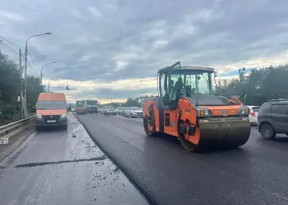 Красноярские дорожники отчитались о ходе ремонта