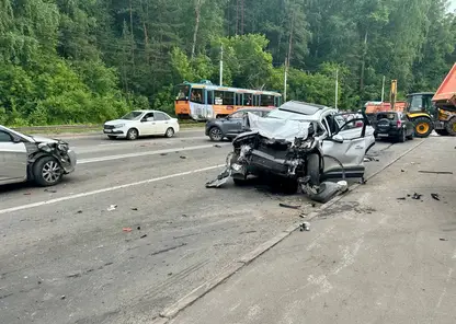 Массовое ДТП в Кузбассе: на шоссе в Кемерово пострадали 27 автомобилей (видео)