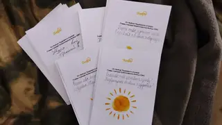 Красноярские подростки из Трудового отряда шьют вещи для военных в зоне СВО