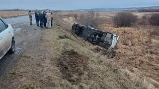 Автобус, улетевший в кювет с рабочими под Красноярском, не осматривался механиком