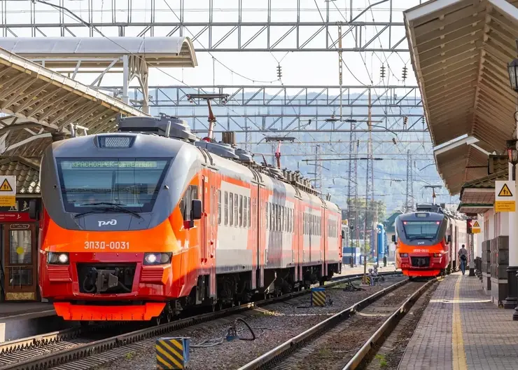 Дополнительные электрички запустят из Красноярска в Дивногорск на выходных