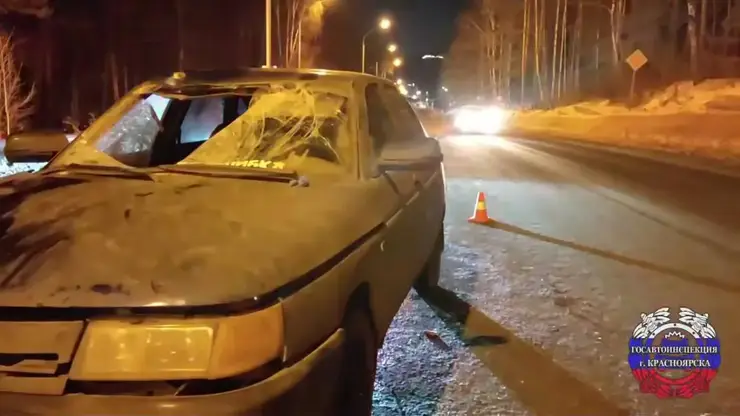 В Красноярском крае на трассе «Енисей» насмерть сбили пешехода