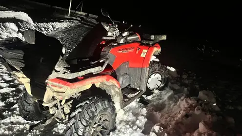 За сутки в Красноярском крае два водителя мототехники погибли в ДТП