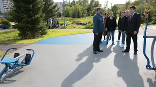 Обновленный парк открылся в Красноярске на «Каменке»
