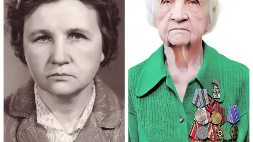 В Красноярске 100-лентий юбилей отметила ветеран войны Анастасия Серикова