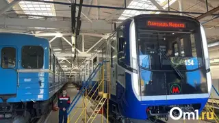 Новый поезд «Ермак» выйдет на линию новосибирского метро 15 октября Новый поезд «Ермак» выйдет на линию новосибирского метро 15 октября