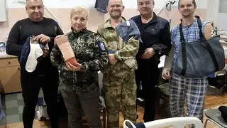 Красноярцы собрали «посылку добра» для бойцов СВО, проходящих лечение в госпитале