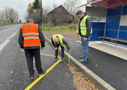 Ремонт дороги к селу Дубенское в Шушенском муниципальном округе полностью завершен
