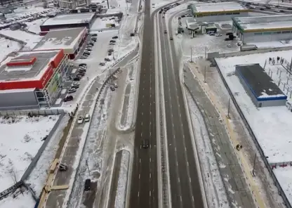 Красноярские строители метро показали, как выглядят объездные дороги-дублёры ул. Молокова