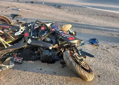 Два молодых мотоциклиста погибли в ДТП в Красноярском крае