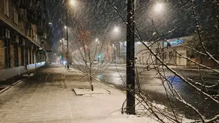 Промозглое и снежное воскресенье обещают красноярцам