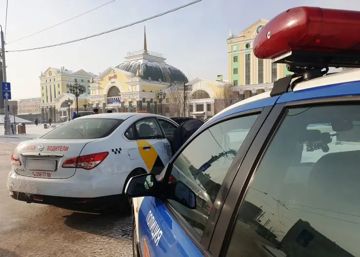 За год красноярские водители такси совершили более 7 500 нарушений ПДД