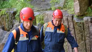 Пенсионерку с вывихнутой ногой спасли на «Красноярских Столбах» Пенсионерку с вывихнутой ногой спасли на «Красноярских Столбах»