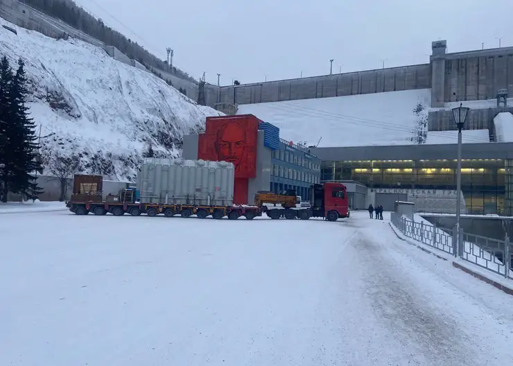 Эн+ доставила на Красноярскую ГЭС трансформатор нового поколения