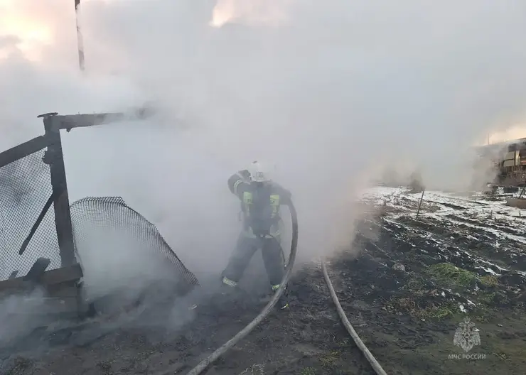 В Красноярском крае за сутки потушили 14 пожаров