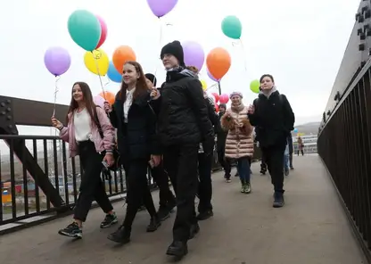 В Красноярске запустили в эксплуатацию шестой по счёту алюминиевый мост