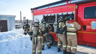 Бензовоз взорвался под Сургутом, пострадали два человека