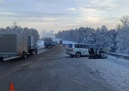 На дороге между Канском и Красноярском произошло ДТП со смертельным исходом