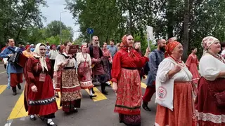 Яркое начало Дня фольклора в Красноярске!