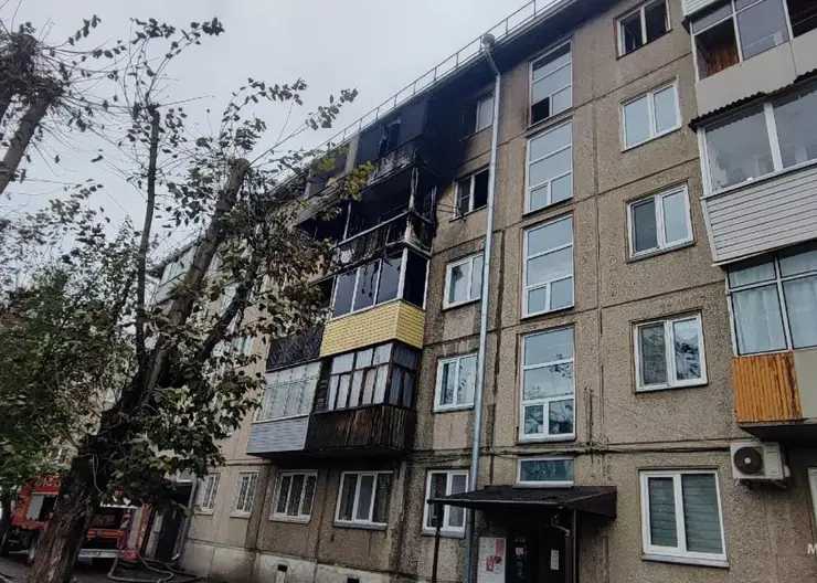За сутки в Красноярском крае при пожарах спасли 18 человек