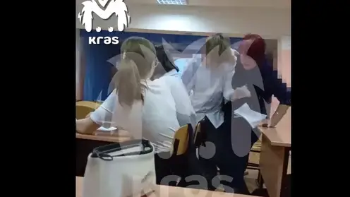 В Красноярском крае учительница за списывание оттаскала ученика за воротник