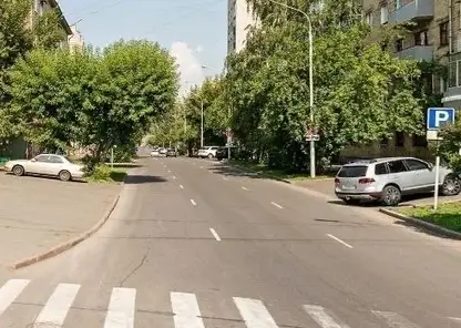 В центре Красноярска на месяц перекроют участок улицы Диктатуры Пролетариата