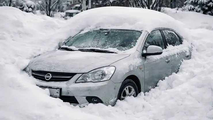 Должник из Кузбасса закопал свой автомобиль в надежде скрыть его от  приставов