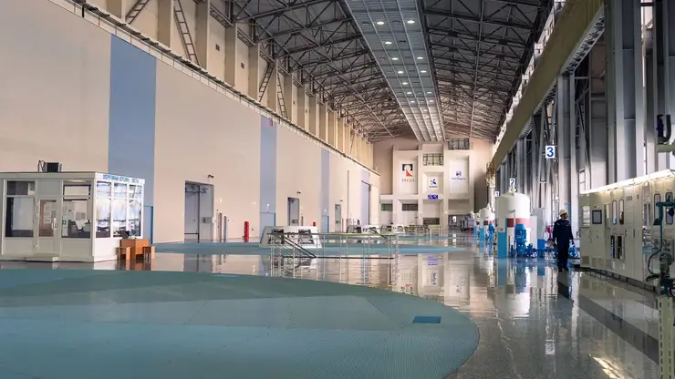 На Богучанской ГЭС продолжают плановый ремонт для подготовки к зиме