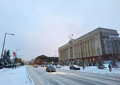 В Красноярске планируют отказаться от технической соли при уборке дорог