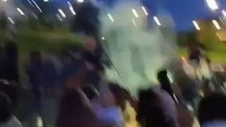 Красноярские полицейские проводят проверку после происшествия с салютом Красноярские полицейские проводят проверку после происшествия с салютом