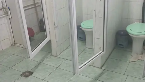 В Красноярске возмущены школьным туалетом