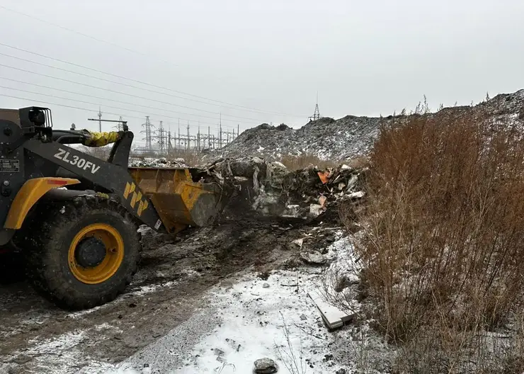 Полмиллиона рублей дополнительно потратят на ликвидацию свалок в Центральном районе Красноярска
