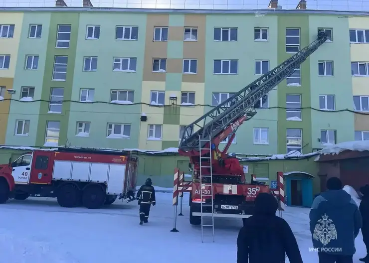Мужчина погиб при пожаре в Красноярском крае