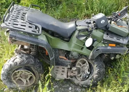 В Кузбассе разыскивают водителя квадроцикла за ДТП с поездом