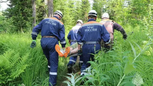 Туриста из Кузбасса эвакуировали с гор Хакасии после падения с высоты