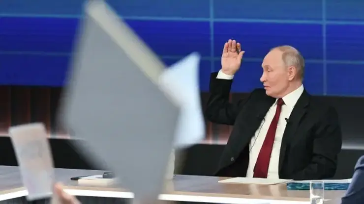 Прямая линия с Владимиром Путиным пройдет 19 декабря