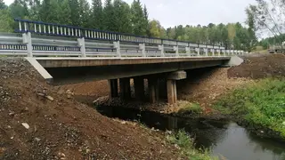 В Красноярском крае завершен ремонт моста через реку Куруп В Красноярском крае завершен ремонт моста через реку Куруп