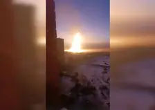 Взрыв газа произошел под Омском у поселка Ростовка