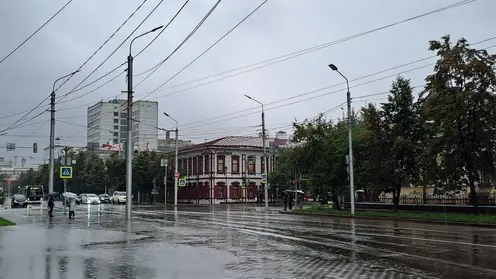 Красноярцев ждет дождливая и теплая рабочая неделя