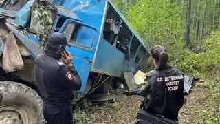 Три человека погибли и 19 пострадали в ДТП с автомобилем вахтовиков в Забайкалье