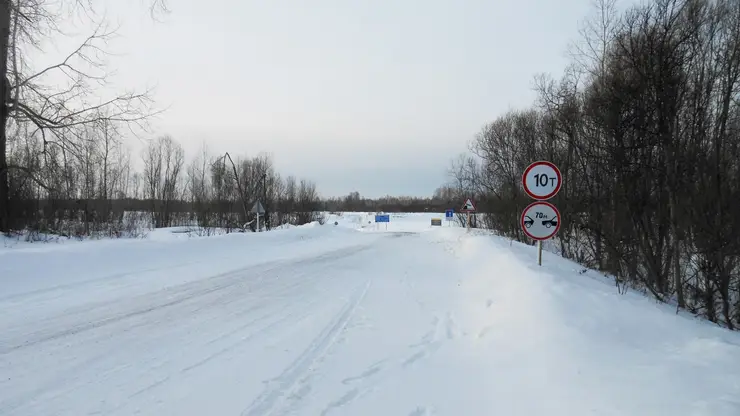 Ещё одна ледовая переправа закрылась в Красноярском крае