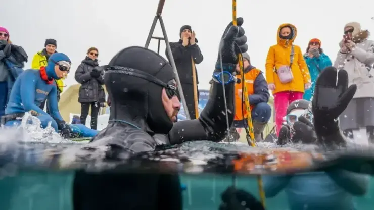 Фестиваль фридайвинга «Под лед Байкала» стартует в Листвянке 1 марта
