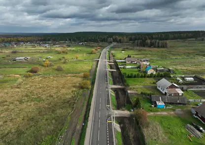 Транзитная дорога через село Никольское стала безопасной и комфортной
