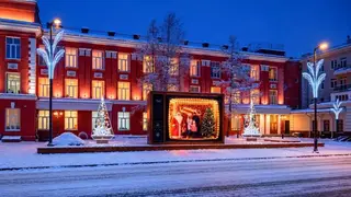Проспект Мира преобразится к Новому году в Красноярске