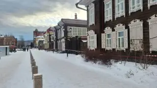 Участники программы "Сибирский характер" посетили возрождённый РУСАЛом исторический квартал