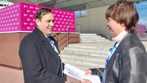 Руководитель бразильской делегации дал интервью sibnovosti.ru на Международной олимпиаде по финансовой безопасности