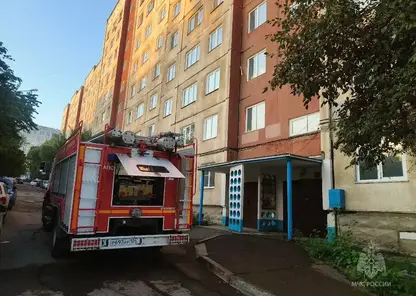 Женщина погибла при пожаре на правобережье Красноярска