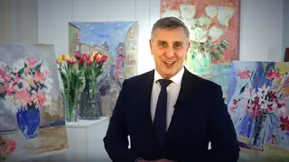 Спикер Законодательно Ссобрания Красноярского края поздравил женщин с 8 Марта